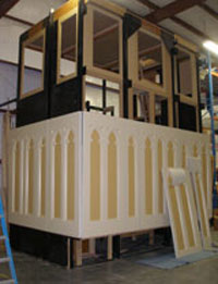 St Mary Catholic casework construction