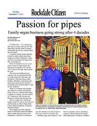 Rockdale Citizen article September 2014